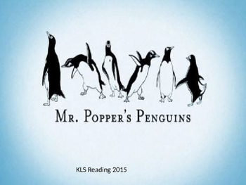 Preview of Mr. Popper's Penguins - Adapted Book - Power Point - Summary review