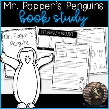 Preview of Mr. Popper's Penguins Book Study