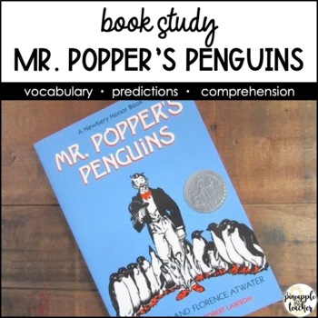 Preview of Mr. Popper's Penguins - No Prep Book Study