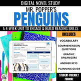 Mr. Popper's Penguins Novel Study - Digital Book Unit