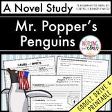 Mr. Popper's Penguins Novel Study Unit - Comprehension | A