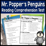 Mr. Popper's Penguins Test | 4-Page Mr. Popper's Penguins 