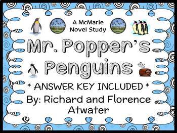 Preview of Mr. Popper's Penguins (Atwater) Novel Study / Reading Comprehension (42 pages)