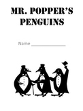 Mr Popper's Penguins Literature Circle Packet Common Core