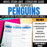 Mr. Poppers Penguins Novel Study: Literature Guide, Compre