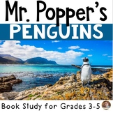 Mr. Popper's Penguins Novel Study and Literature Circle Pa