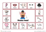 Mr Potato Head Board - AAC communication | Visual support|