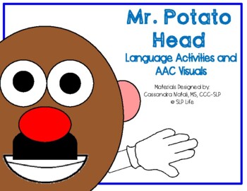 Build A Mr Potato and Mrs Potato  Head and Accessories Dress Up