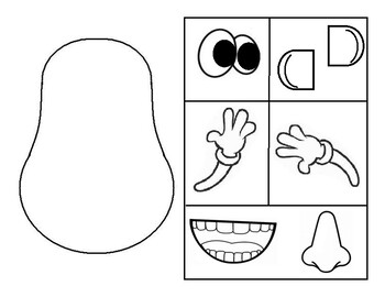 Preview of Mr. Potato Head's 5 Senses