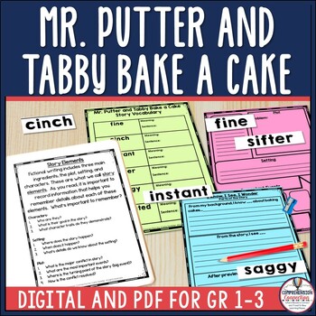 Preview of Mr. Putter and Tabby Bake the Cake Book Companion