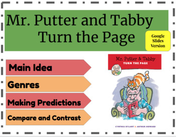 Preview of Mr. Putter and Tabby Turn the Page - Google Slides Version