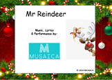Mr. Reindeer _ ages 3 - 7 _ Lyrics videos _ karaoke tracks