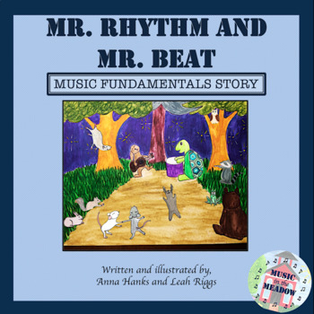Preview of Mr. Rhythm and Mr. Beat, A Music Fundamentals Story ebook