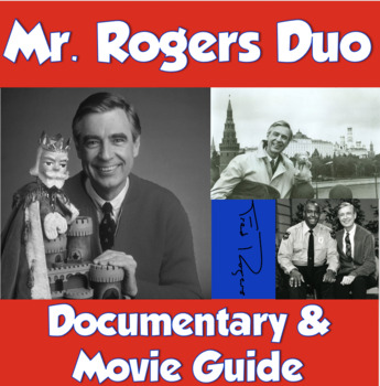 Preview of Mr. Rogers Duo- Movie Guide and Documentary Worksheet