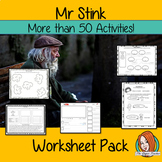 Mr Stink Book Study Worksheet Pack
