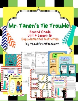 Preview of Mr. Tanen's Tie Trouble (Journeys Unit 4 Lesson 16)