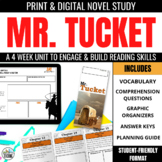 Mr. Tucket Book Unit: Comprehension & Vocabulary Novel Stu