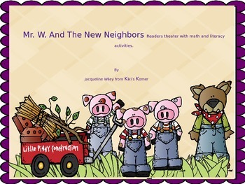 Preview of The Three Little Pigs. readers theater