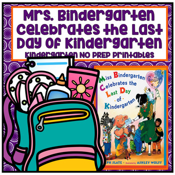 Preview of Mrs. Bindergarten NO PREP Printables