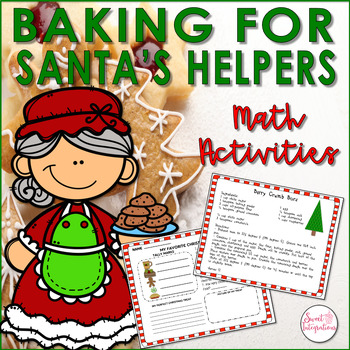 Preview of Christmas Holiday Math Activities - Multiplication and Word Problems