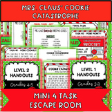 Mrs. Claus' Cookie Catastrophe Mini Math Escape Room