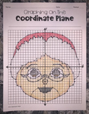 Mrs Claus EMOJI Graphing on the Coordinate Plane Mystery Picture
