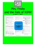 Mrs. Frisby and the Rats of NIMH  Complete Literature and Grammar Unit