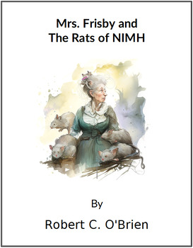 Preview of Mrs. Frisby and the Rats of NIMH - (Lesson Plan)