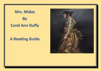 Mrs Midas Carol Ann Duffy. - ppt download
