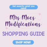Mrs. Moe's Shopping Guide
