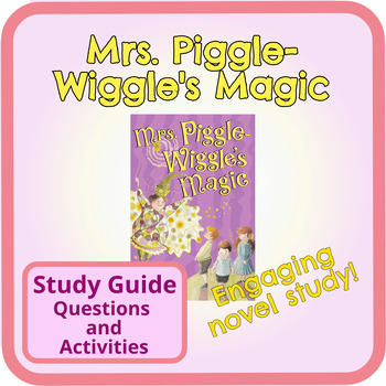 Preview of Mrs. Piggle-Wiggle's Magic Book Study Guide. Questions, Vocab, Activities!