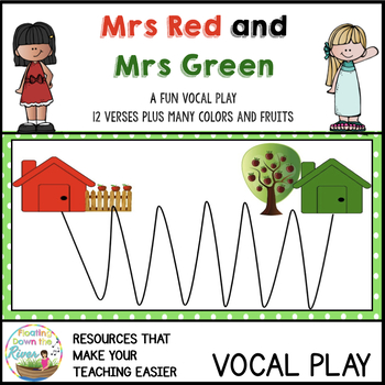 Preview of Mrs Red and Mrs Green Vocal Exploration Story