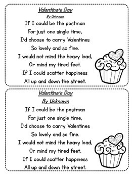 Mrs. Russell's Poetry Journal Poems for February {FREEBIE} by Tamara ...