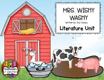 Preview of Mrs. Wishy Washy [Literature Unit]