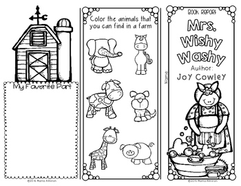 Mrs. Wishy Washy Printables For Coloring Coloring Pages