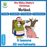 Mrs. Wishy-Washy's Christmas | Workbook | Printable |Worksheets