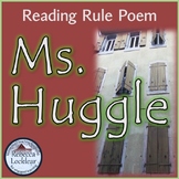 Ms. Huggle - A Reading Rule Poem