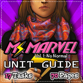 Preview of Ms. Marvel Unit Guide