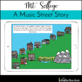 Mt. Solfege - A story to introduce solfege names following