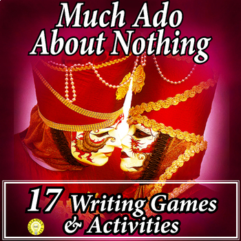 Preview of Much Ado About Nothing Creative Activities and Games - Writing Extension Fun