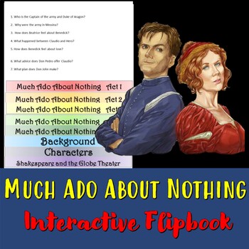 Preview of Much Ado About Nothing Interactive Flipbook