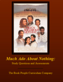 Much Ado About Nothing by Shakespeare: Study Questions and