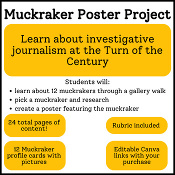 Preview of Muckraker Poster Project