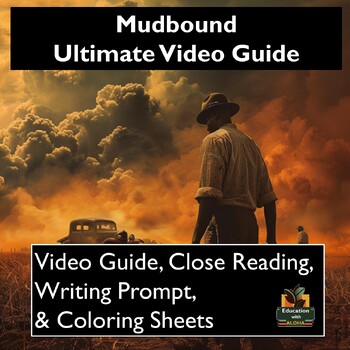 Preview of Mudbound Movie Guide Activities: Worksheet, Reading, Coloring & More!