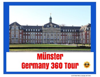 Preview of Münster Germany Tour Project - Digital or Printable - distance learning