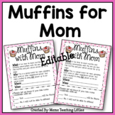 Muffins with Mom Editable