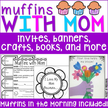 Preview of Muffins with Mom/Mum & Muffins in the Morning - A Mother's Day Event and Crafts