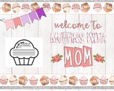 Muffins with Mom // Mother's Day Bulletin Board Decor