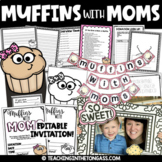 Muffins with Moms Invitation Mother's Day Craft Activities
