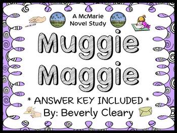 Preview of Muggie Maggie (Beverly Cleary) Novel Study / Reading Comprehension (22 pages)